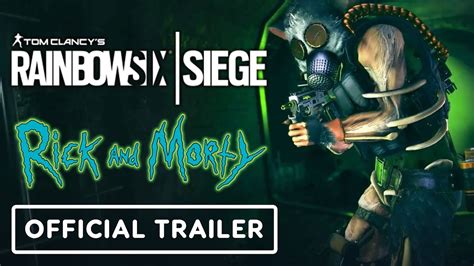 Rainbow Six Siege X Rick And Morty Official Collaboration Trailer Youtube