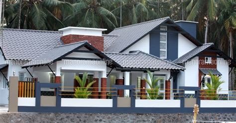 3 Bedroom Beautiful Truss Roof Home With 2500 Sqft For 30 Lakhs Free Kerala Home Plans