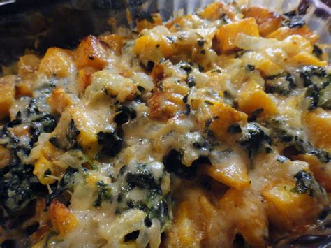 Worth Pinning Butternut Squash And Creamed Spinach Gratin