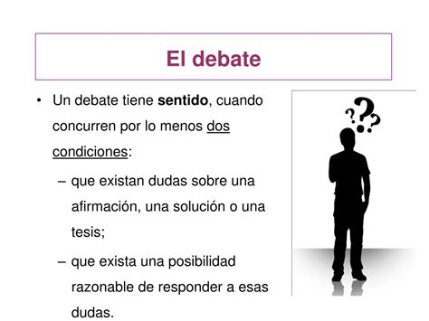 Ppt El Debate Powerpoint Presentation Free Download Id896830