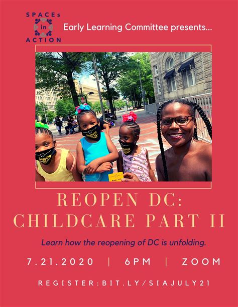 Reopen Dc Childcare Part Ii Advocates For Justice And Education