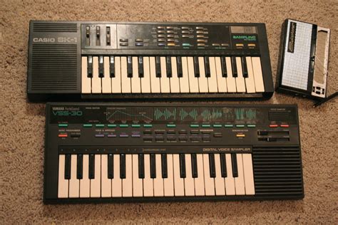 The casio and yamaha digital piano keyboards are similar when you compare for the same number of keys (54, 61, 76, 88) and similar price points. 80s sampling keyboard deliciousness | Casio Sk-1 and ...
