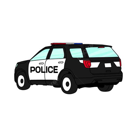 تصميم سيارات الشرطة بالأبيض والأسود سيارة شرطة ناقلات سيارات الشرطة