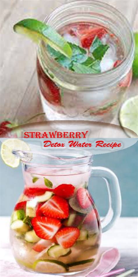 Strawberry Detox Water Recipe