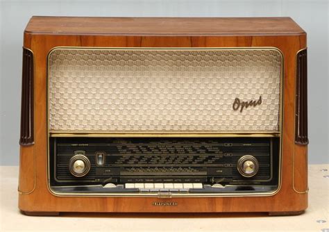 15420 RADIO Opus Telefunken 1950 Tal Antique Radio Vintage