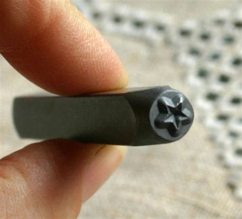Shapes Design Metal Star Steel Stamp 5mm Jewelry Tool Punch