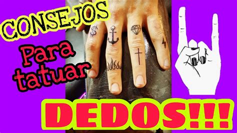 Tatuaje En Los Dedos Youtube