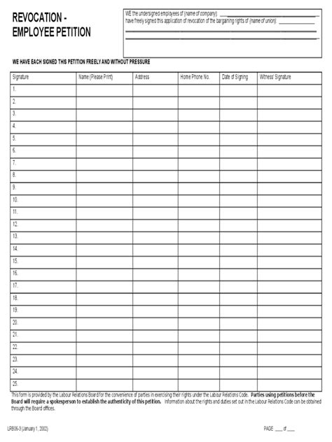 Petition Template 4 Free Templates In Pdf Word Excel Download