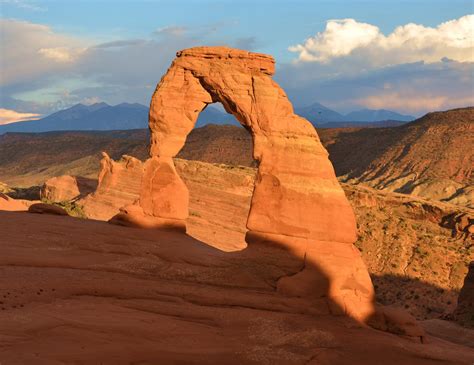 Delicate Arch Arches National Park Moab Ut Photo Taken In The Late