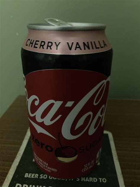 Cherry Vanilla Coke Zero I Like It A Lot Rsoda