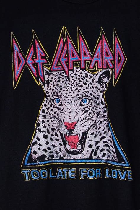 Def Leppard Graphic Tee Shopperboard