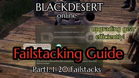 Failstacking Guide Part1 Black Desert Online YouTube