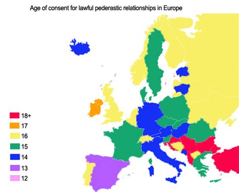 Age Of Consent Laws For Male Sex In Europe Full Size Ex