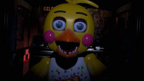 Toy Chica In Fnaf1 Jumpscare By Edygh36 On Deviantart Jumpscare