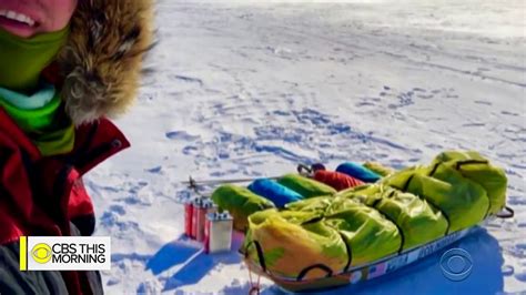 لأول مرة مغامر يعبر القطب الجنوبي مشياً على الأقدام دون مساعدة فيديو Dailymotion