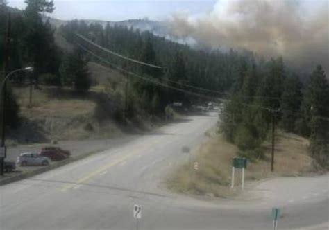 Bc Fires Wildfire Raging Near Rock Creek Forces 208 Evacuations