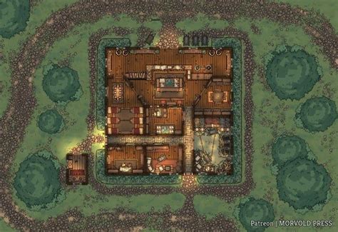 Buildings Of Phandalin Miners Exchange 35 X 24 Battlemaps