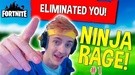 Quand Ninja Fortnite Rage Compilation 1 2018 Youtube