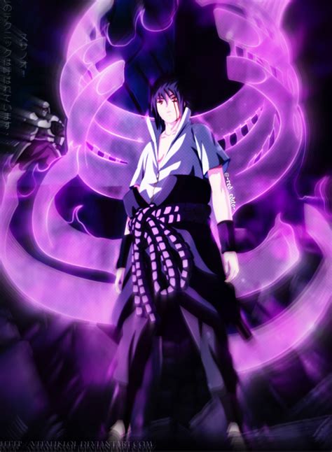 Sasuke Wallpaper 4k Purple Sasuke Sharingan Rinnegan Anime Wallpaper