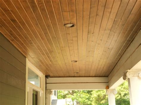 Beaded Vinyl Soffit And Porch Ceiling Various Porch Ceilings Wood