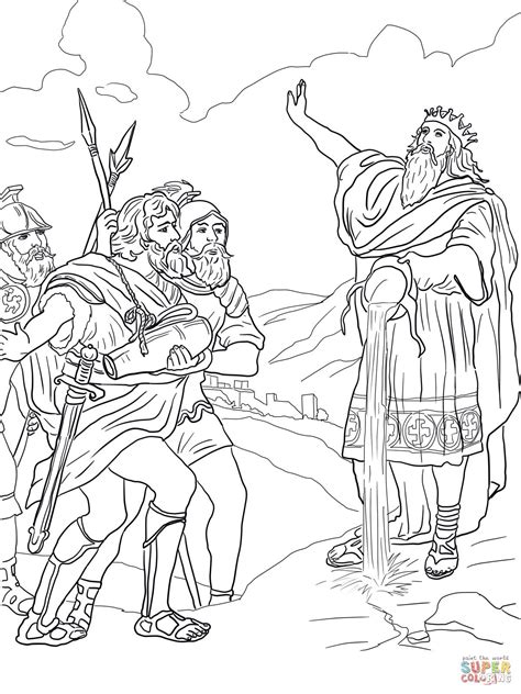 Coloring pages to color all day. coloring picture of David's mighty men - Google Search ...