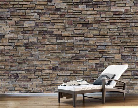 Stacked Stones Wall Mural ☑️ Online Shop Wall Murals Talissa Decor