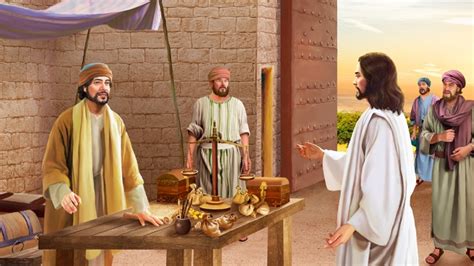 Jesus Calls Matthew Bible Story