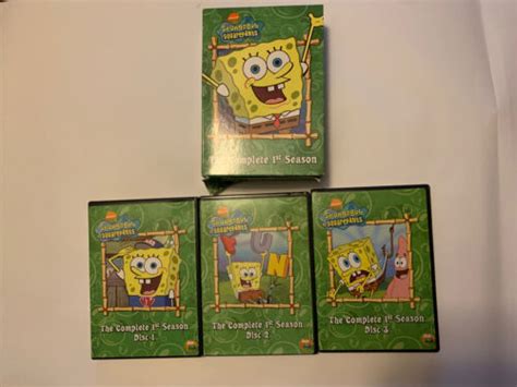 Spongebob Squarepants The Complete 1st Season Dvd Set Ebay