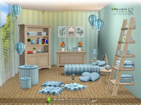 Simcredibles Delicata Toddlers Toddler Room Furniture Toddler Room