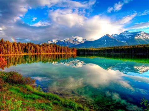 Beautiful Nature Lakes Panoramic Water Hd 2560x1600