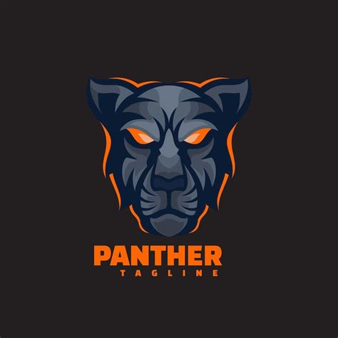 Panther Logo Premium Vektor