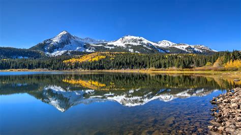 Lost Lake East Beckwith Montain Gunnison National Forest Colorado Landscape Wallpaper High