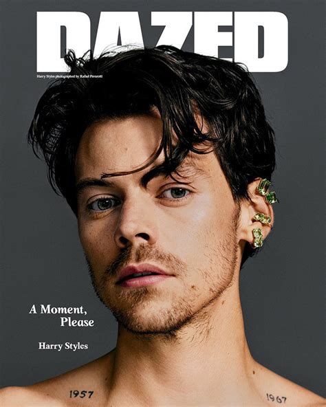 Harry Styles Is The Cover Star Of Dazed Magazine Winter 2021 Issue Harry Styles Dazed