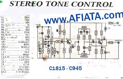 As well as its power supply schema was also used as one with the power amp, and tone control. HI-FI tone control circuit with C1815 - C945 | Electronic Circuit Diagram and Layout