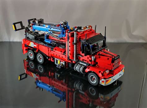 Lego Moc Rotator Tow Truck C Model By Dyens Creations Rebrickable Build With Lego