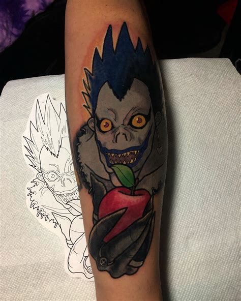 Update More Than 70 Death Note Ryuk Tattoo Incdgdbentre
