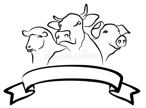 The Farm Logo Stock Vector Illustration Of Frame Farm