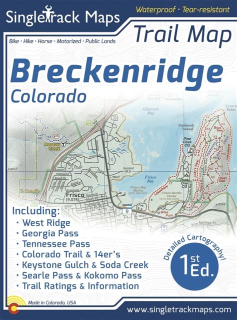 Breckenridge Trail Map Trailforks