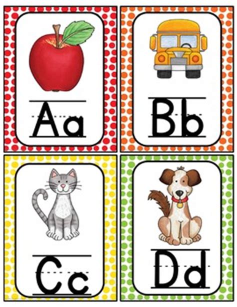 Check spelling or type a new query. Alphabet Word Wall Cards & ABC Chart by Teaching Superkids | TpT