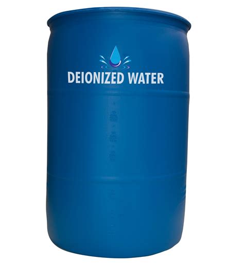 Bulk Deionized Water Di Water In 55 Gallon Drum Go Glycol Pros