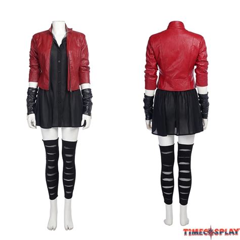 Avengers endgame scarlet witch cosplay costume marvel cosplay outfits full set. Avengers Age of Ultron Scarlet Witch Cosplay Costume
