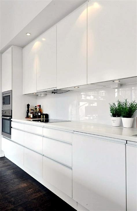 Ruthless elegant white kitchen design ideas for modern home strategies exploited when it has to do with cabinets they re a significant part every room whether it is a bedroom bathroom or kitchen. Plan kitchen decor in white - Modern White Kitchen ...