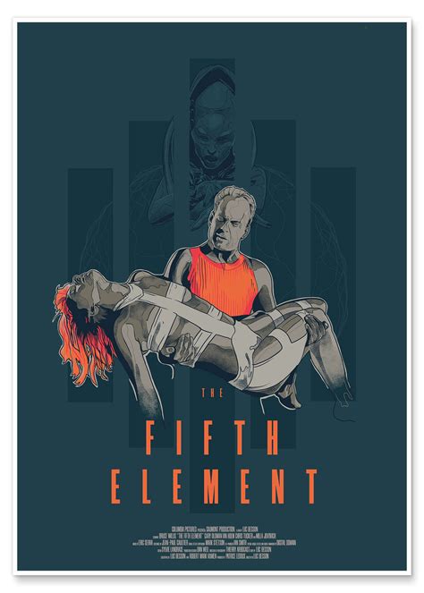 The Fifth Element Print By Fourteenlab Posterlounge
