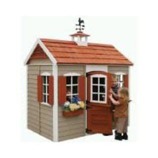 You can build this cute little house in a weekend! -Solowave Design 280200 Savannah play set by Big Backyard ...