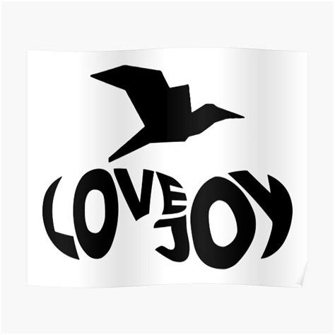Lovejoy Band Logo Poster For Sale By Vince19drums Redbubble