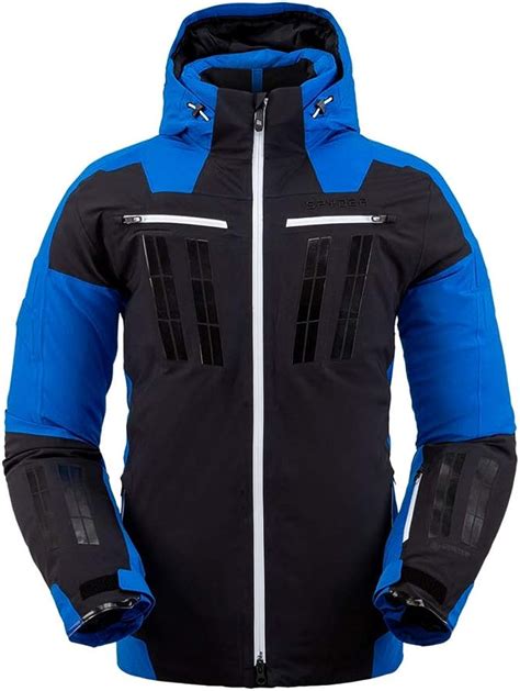 Spyder Monterosa Gtx Mens Ski Jacket Blueblack 959 M Uk