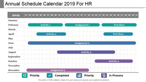 Hr Annual Calendar Template Calendar Template 2020