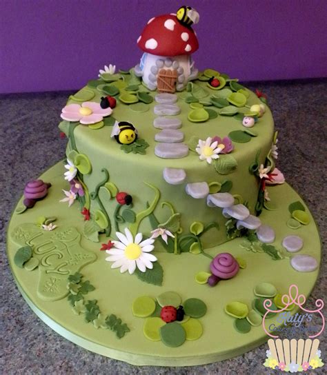 Fairy Garden Cake Garden Party Cakes Fairy Garden Cake Fairy Cakes