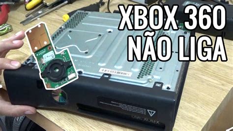 Xbox 360 Slim Não Liga Resolvido Placa Frontal Rf Em