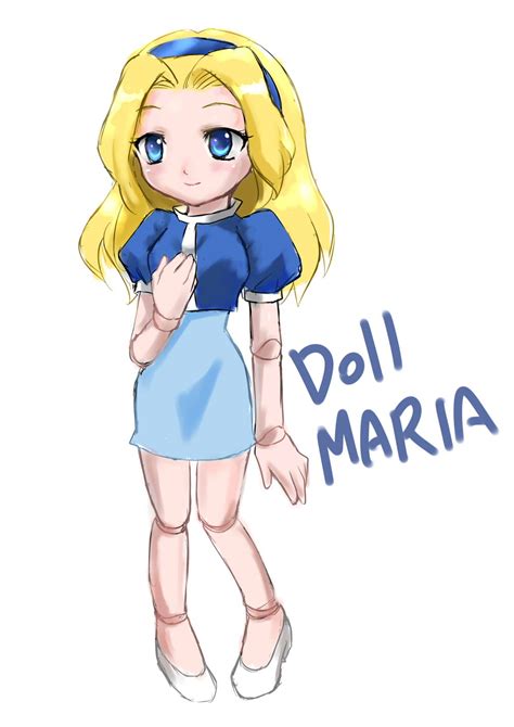 maria doll by garugirosonicshadow on deviantart